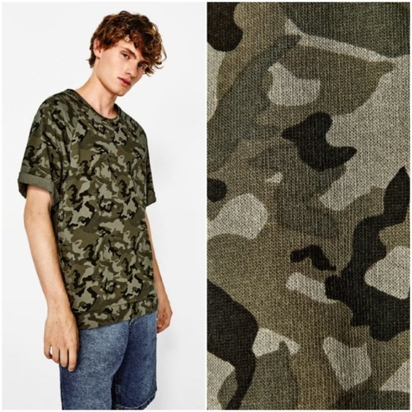 Zara Man Short Sleeve Men's Sweatshirt T-shirt - Picture 3 of 4